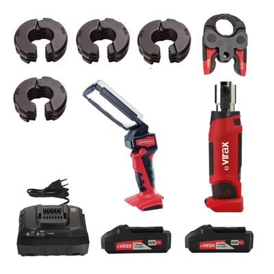 Zaciskarka Virax Viper® L2X Cas System + Zacisk Główny, LED, Wkładki U16, U20, U25, U32