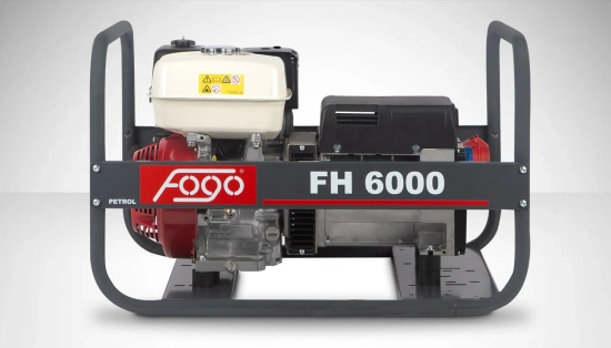 Zdjęcie 3 - Agregat prądotwórczy benzynowy 3-fazowy 5,5 kVA z silnikiem Honda FOGO FH6000