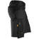 Nawigacja zdjęcie 2 - 6151 Spodnie Krótkie Stretch AllroundWork z workami kieszeniowymi, luźne Snickers Workwear czarne