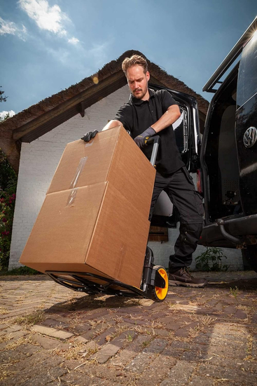 Zdjęcie 10 - Składany wózek transportowy 125kg Stanley FXWT-706