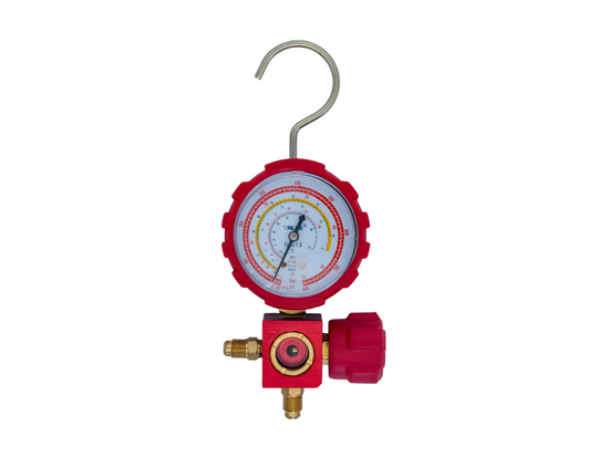 Zdjęcie 1 - Pojedynczy manometr wysokiego ciśnienia VMG-1-S-H-R32 VALUE