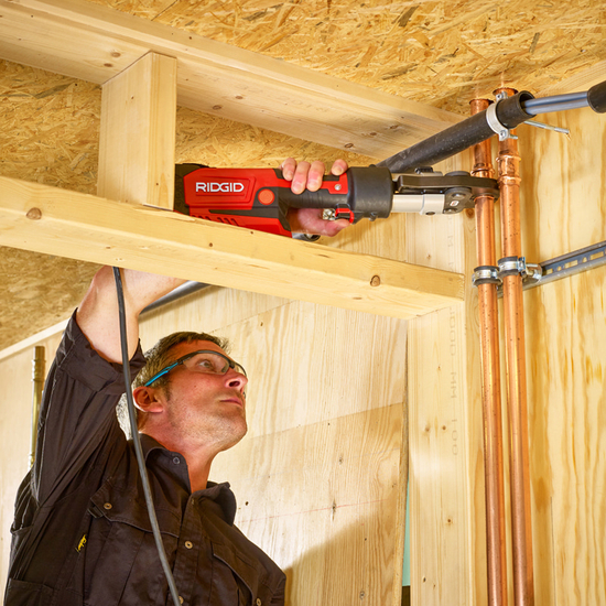 Zdjęcie 12 - Zaciskarka do rur Ridgid RP 351-B + V15-V22-V28