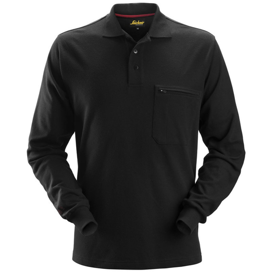 Zdjęcie 1 - 2660 Polo ProtecWork - długi rękaw Snickers Workwear czarne