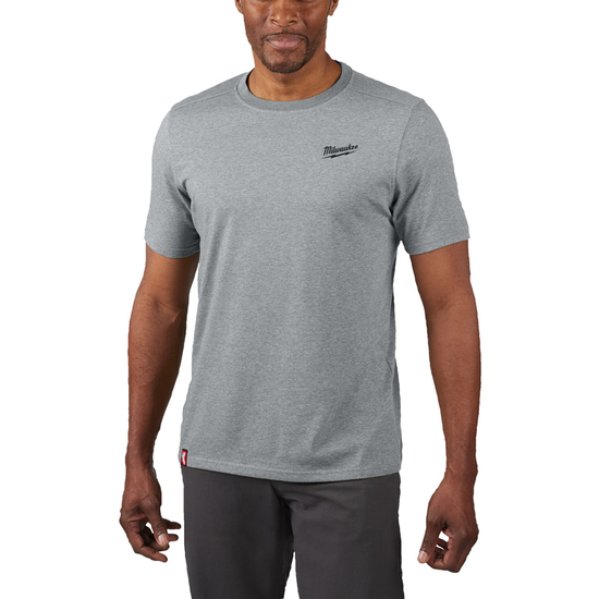 Zdjęcie 1 - HTSSGR-M T-shirt z krótkim rękawem - szary Milwaukee 4932492969