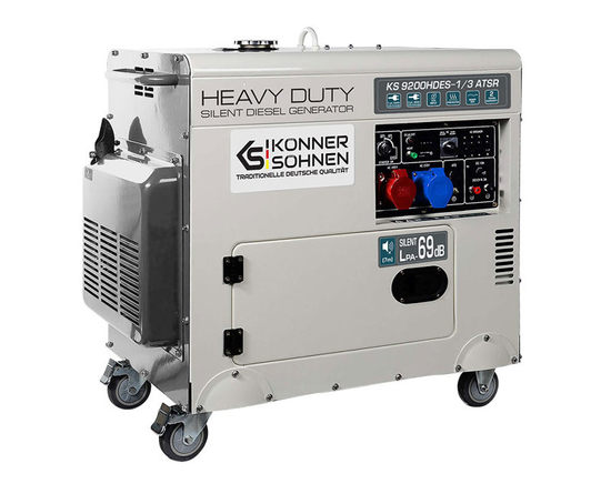 Zdjęcie 2 - Agregat generator dieslowski EURO V Könner & Söhnen KS9200HDES-1/3 ATSR
