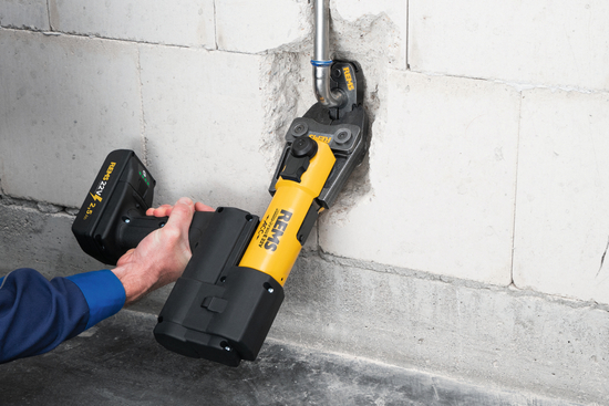 Zdjęcie 5 - REMS Akku-Press 22 V ACC akumulatorowa prasa promieniowa zaciskarka do rur pex, cu , inox