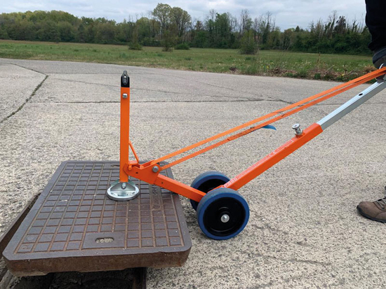 Zdjęcie 5 - XT4 Nano - Magnetyczny podnośnik pokryw włazów z wysuwanym uchwytem