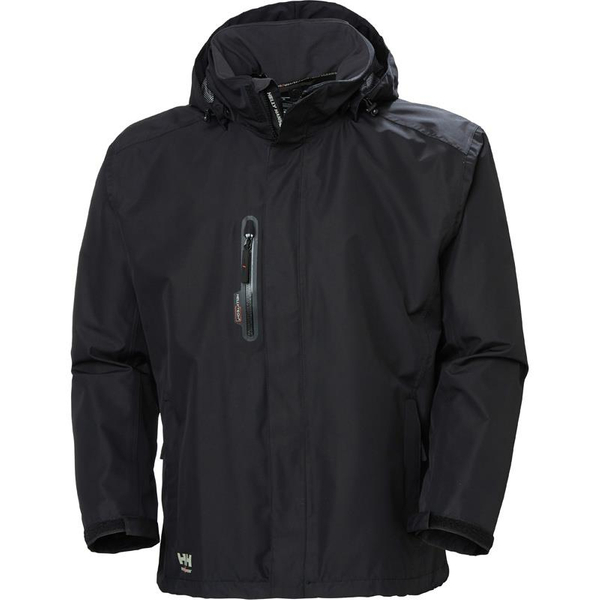 Zdjęcie 1 - Kurtka przeciwdeszczowa Helly Hansen 71043_990 Manchester kolor czarny