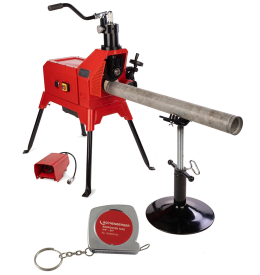 Zdjęcie 1 - Rowkarka Stacjonarna G-TOOLS 112  od 1 - 12'' + Miarka Rothenberger