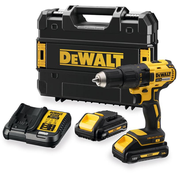 Zdjęcie 1 - Wiertarko-wkrętarka akumulatorowa DeWalt DCD777L2T 65Nm 18V XR 2x3Ah