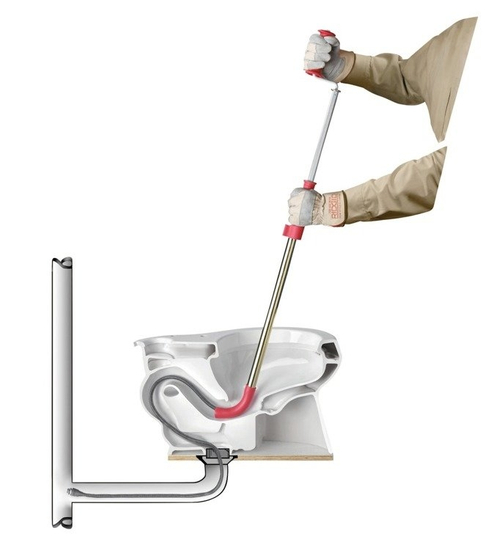 Zdjęcie 3 - Sprężyna do czyszczenia muszli klozetowych RIDGID K-3 1m