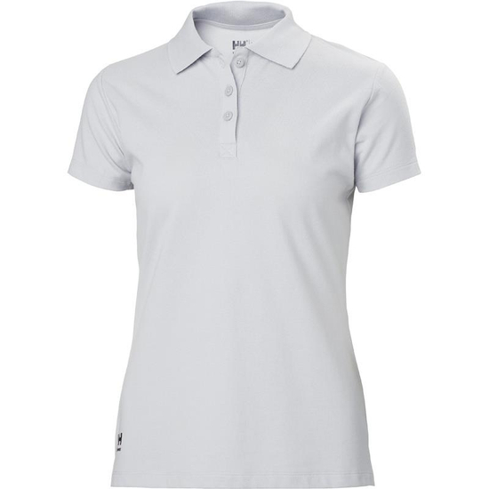 Zdjęcie 1 - Damska koszulka polo Helly Hansen 79168_910 Manchester kolor szary