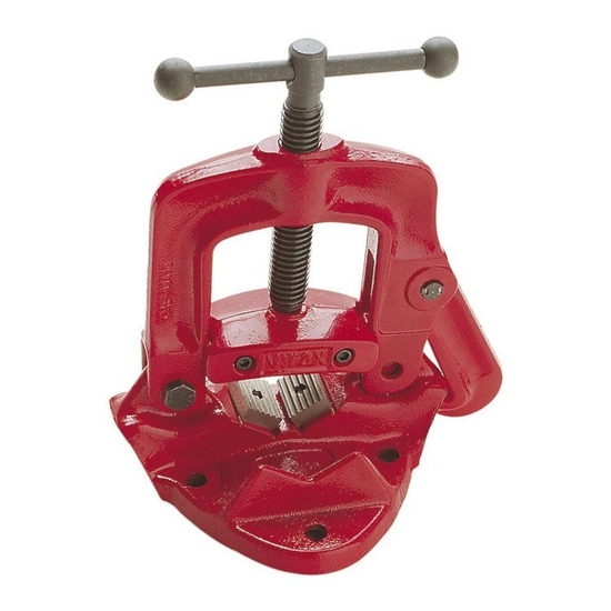 Zdjęcie 2 - Imadło Stołowe jarzmowe do rur Etaugriff® 1/8 - 2" (10 - 60mm) VIRAX 200200