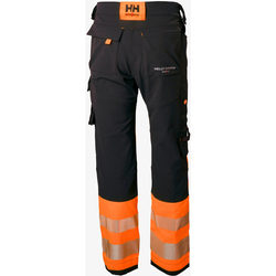 Nawigacja zdjęcie 2 - Spodnie odblaskowe Helly Hansen 77471_269 ICU HI VIS CONSTRUCTION PANT CL 1 kolor pomarańczowy