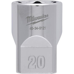 Nasadka 1/2" 20mm standardowa (metryczna) Milwaukee 4932480018