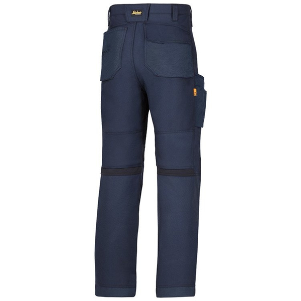 Zdjęcie 2 - Spodnie AllroundWork 6301 BEZ WORKÓW KIESZENIOWYCH Snickers Workwear granatowe