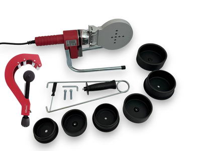 Zgrzewarka do rur GTOOLS IRON 75-110 + Obcinak do rur z PP, PE i innych tworzyw sztucznych