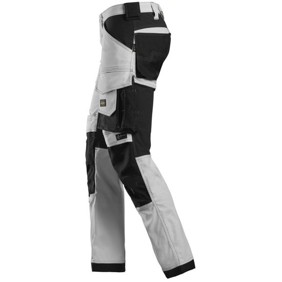 Zdjęcie 3 - 6341 Spodnie Stretch AllroundWork Snickers Workwear białe