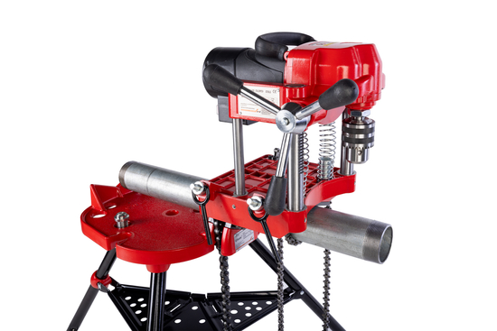 Zdjęcie 3 - Wiertarka do rur GTools GT7150JK 6” + Otwornice MORSE 46,92,95,98,105,108,146mm