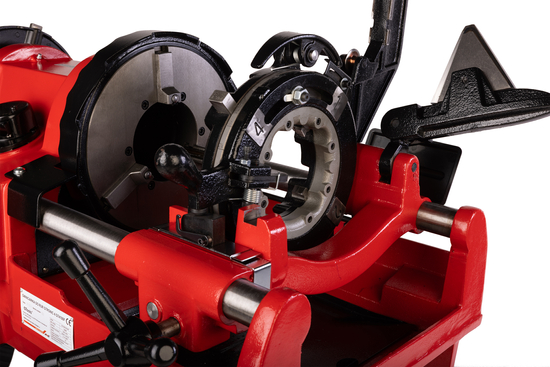 Zdjęcie 3 - Gwintownica / gwinciarka do rur 4 '' Gtools Gtronic 4 GT4100 + wózek do gwinciarki + podpórka