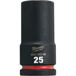 Nasadka udarowa długa  SHW 3/4" 25 mm, Hex Milwaukee 4932480384