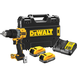 Nawigacja zdjęcie 1 - Wiertarko-wkrętarka udarowa akumulatorowa DeWalt DCD805E2T 90Nm 18V XR Powerstack 2x1.7Ah